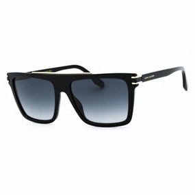 Marc Jacobs Men's Sunglasses - Black Plastic Square Shape Frame | MARC 568/S 0807 9O