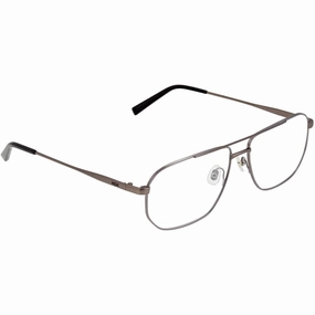 MCM Men's Eyeglasses - Dark Ruthenium Metal Aviator Frame Demo Lens | MCM 2137 69