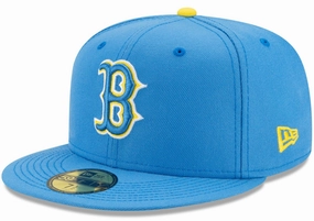 Men's Boston Red Sox New Era Light Blue City Connect 59FIFTY Fitted Hat
