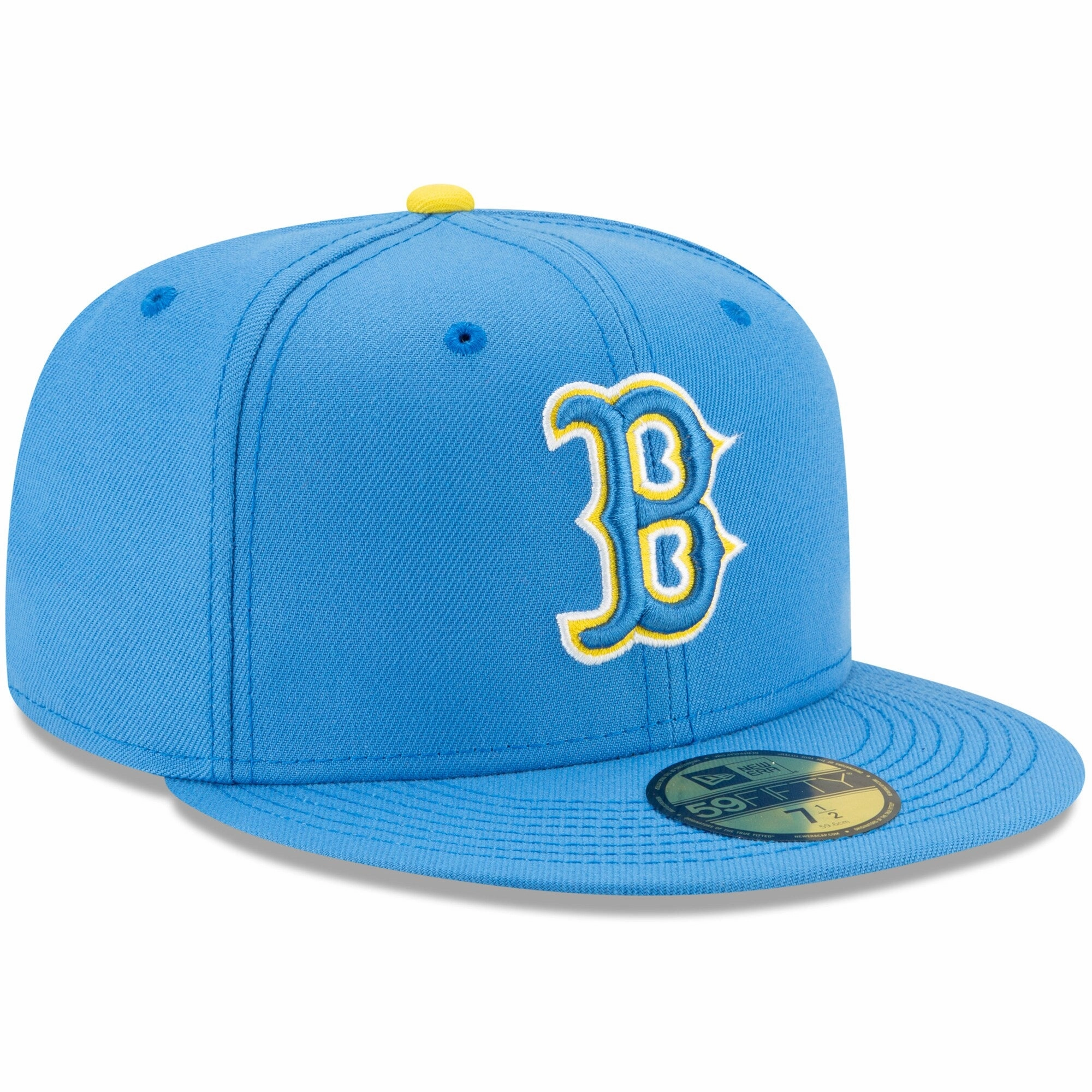 Men's Boston Red Sox New Era Light Blue City Connect 59FIFTY Fitted Hat
