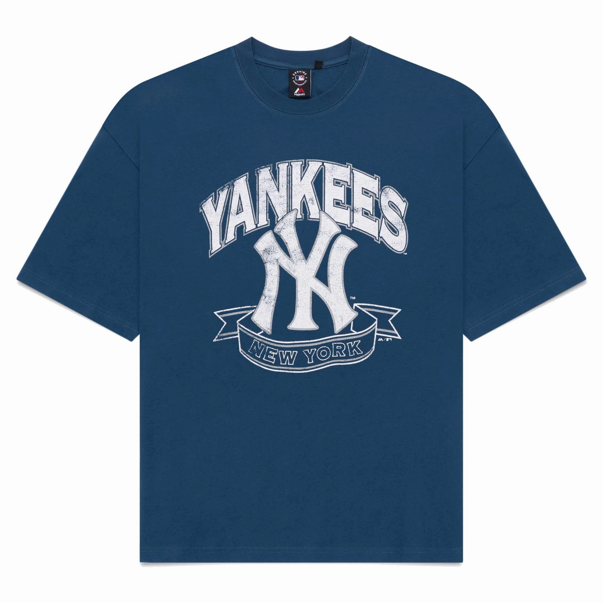 Men's MLB New York Yankees Team Banner Arch Tee