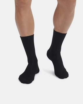Men's socks in black viscose Dim Bambou