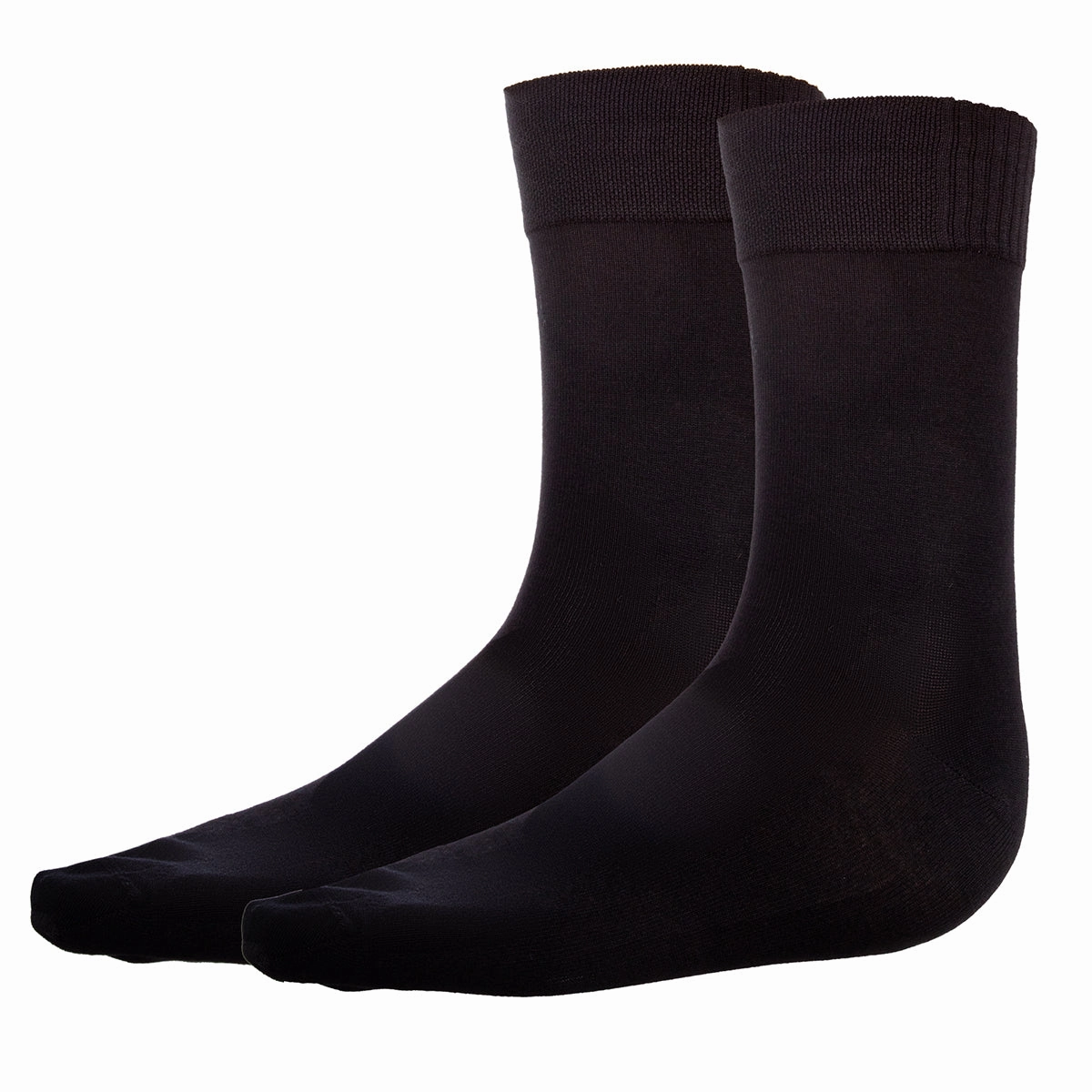 Men's socks in black viscose Dim Bambou