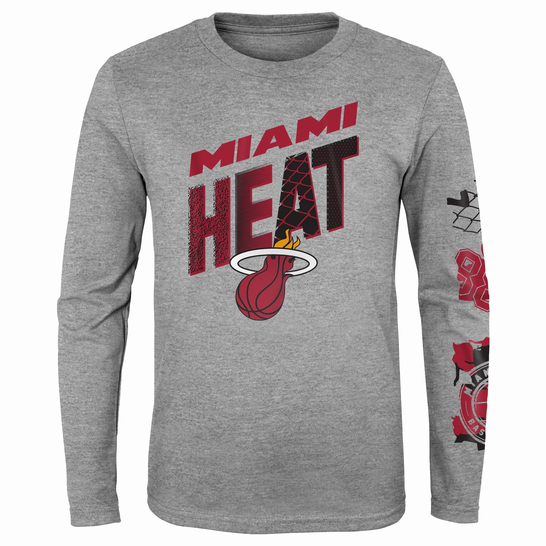 Miami HEAT Parks Wreck Long Sleeve Youth Tee