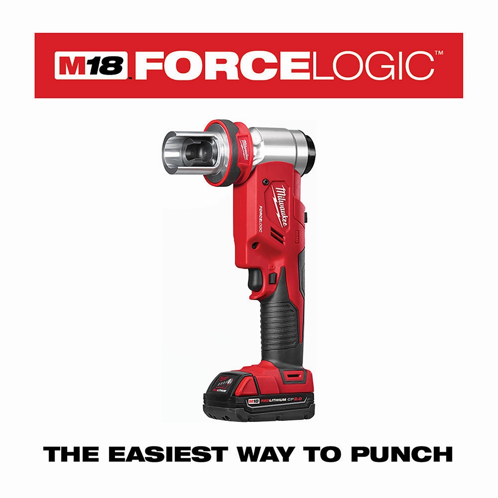 Milwaukee 2677-23FG M18 18V 6 Ton Knockout 1/2" - 4" Bundle w/ Quick Connect