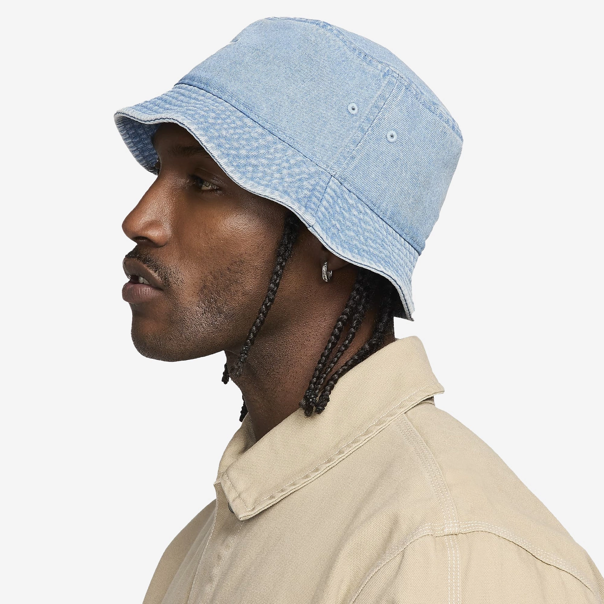 NIKE | APEX DENIM BUCKET HAT { AEGEAN STORM/THUNDER BLUE/WHITE