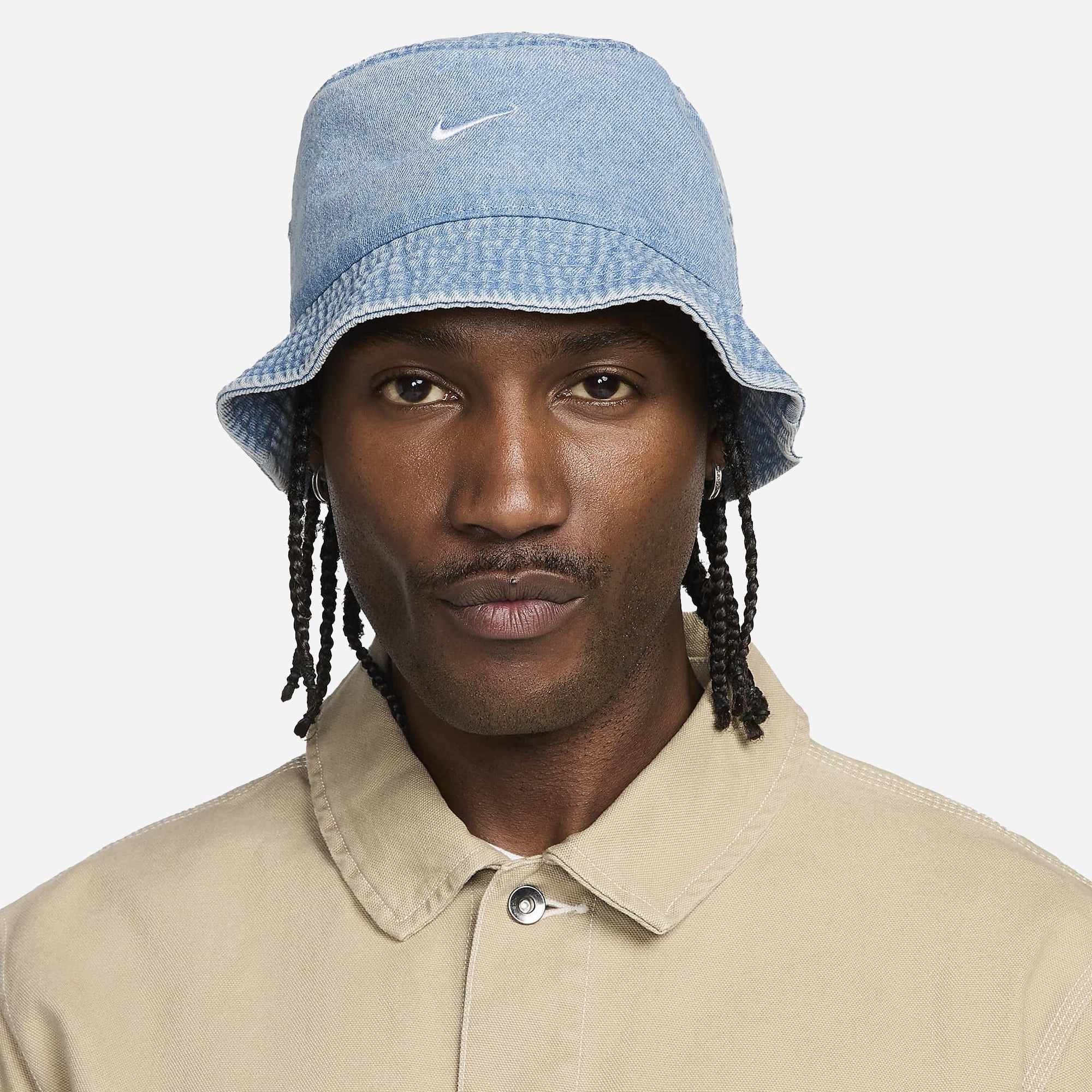 NIKE | APEX DENIM BUCKET HAT { AEGEAN STORM/THUNDER BLUE/WHITE