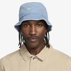 NIKE | APEX DENIM BUCKET HAT { AEGEAN STORM/THUNDER BLUE/WHITE