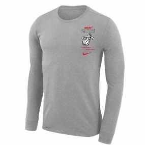 Nike HEAT Culture Grey Long Sleeve Tee