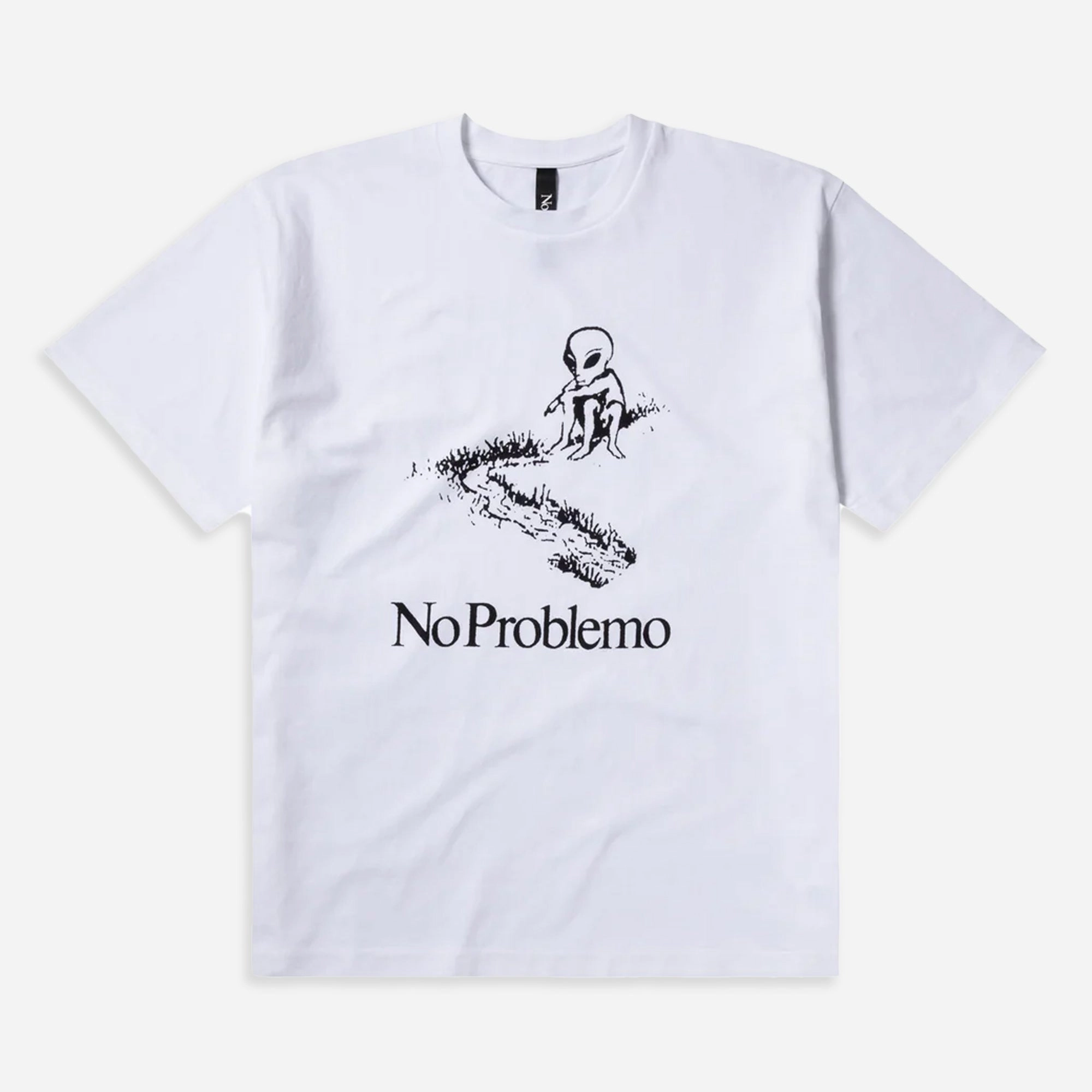 NO PROBLEMO | TOBOGGAN SS TEE { WHITE