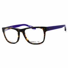 ONeill Men's Eyeglasses - Tortoise/Purple Plastic Square Full Rim Frame | ONO-DUKE 161