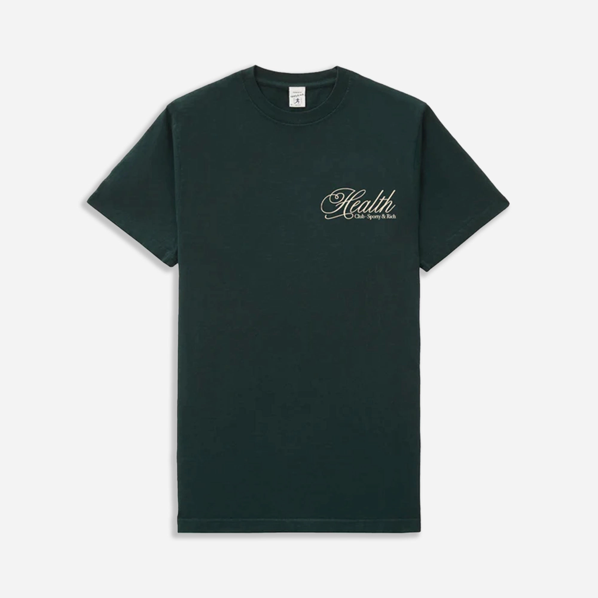 SPORTY & RICH | HEALTH SCRIPT T-SHIRT { GREEN