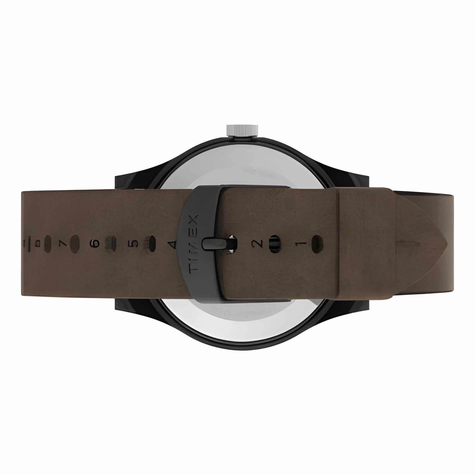 Timex Men's Watch - MK1 Blue Dial Leather Strap Quartz | TW2T68200