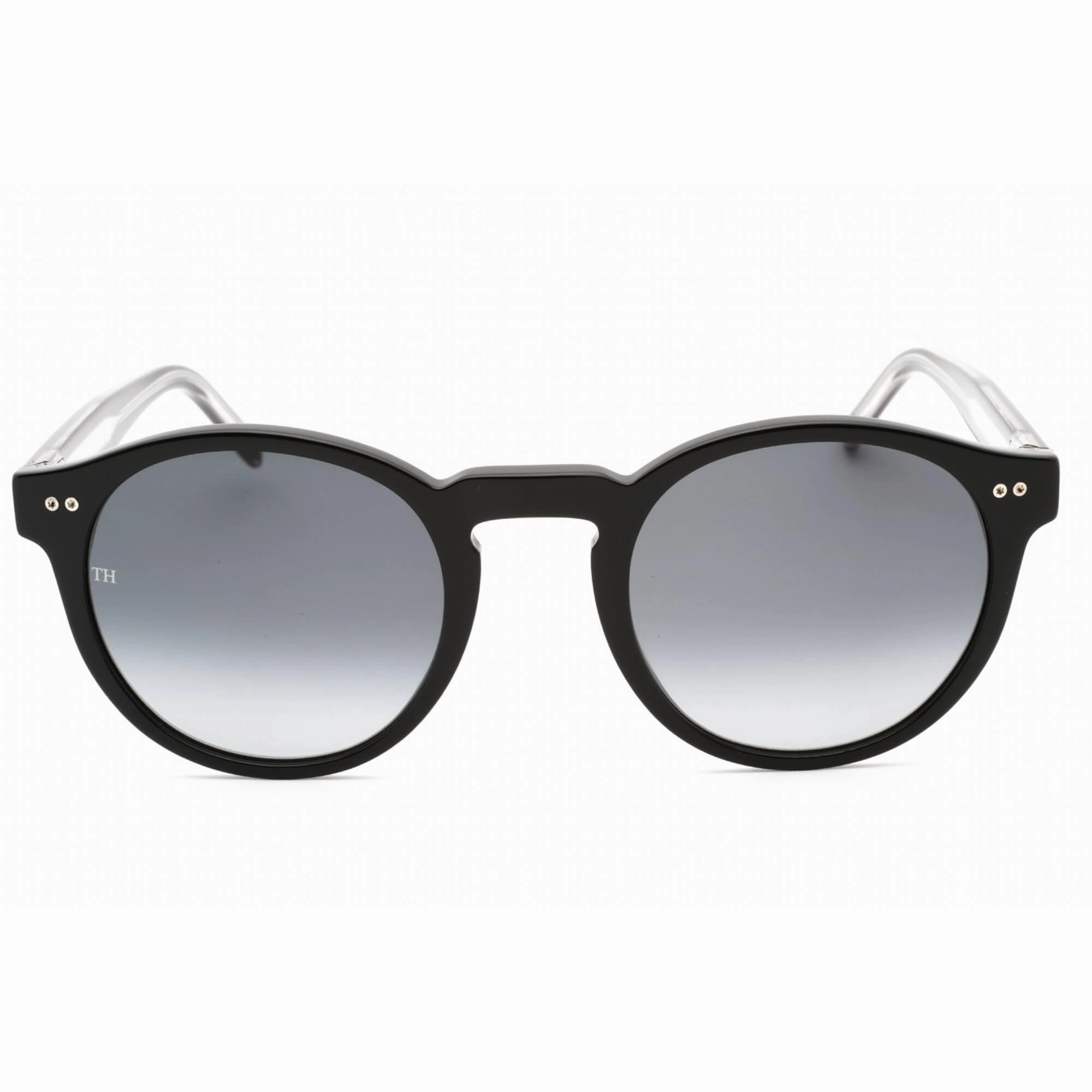 Tommy Hilfiger Men's Sunglasses - Black Acetate Full Rim Round | TH 1795/S 0807 9O