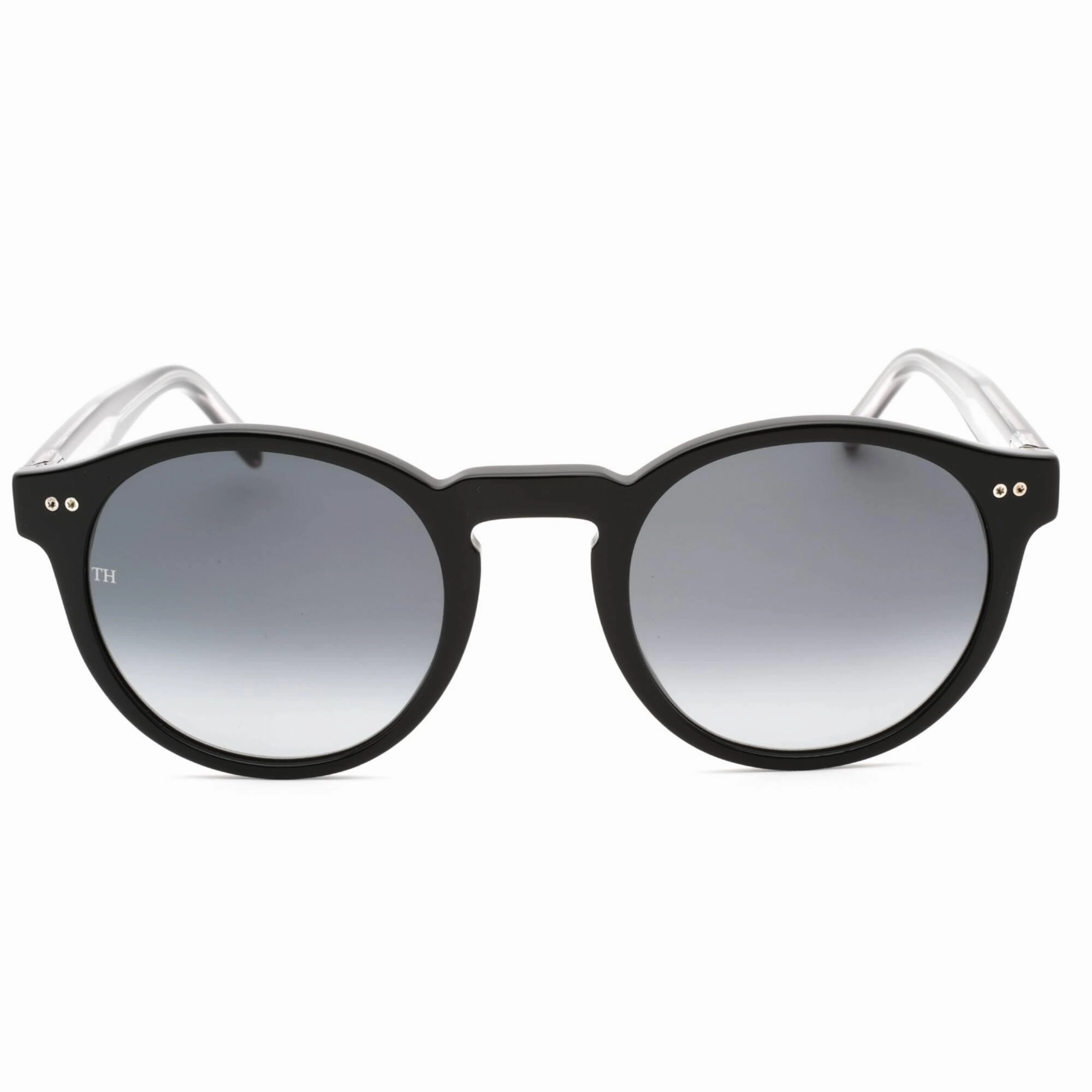 Tommy Hilfiger Men's Sunglasses - Black Acetate Full Rim Round | TH 1795/S 0807 9O