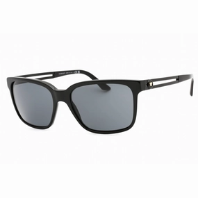 Versace Men's Sunglasses - Black Plastic Rectangular Full Rim Frame | 0VE4307 533287
