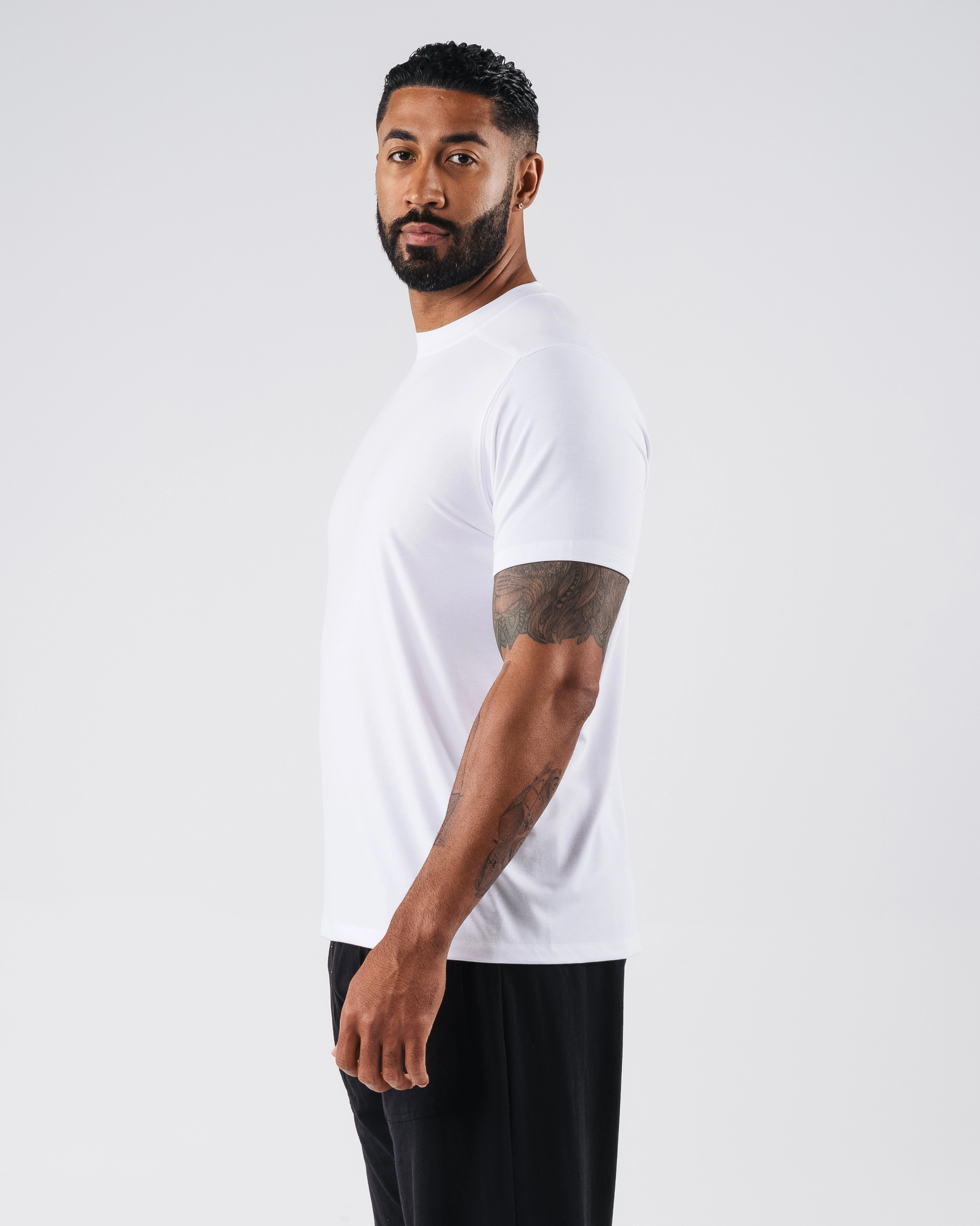 Zero Accent Tee - White