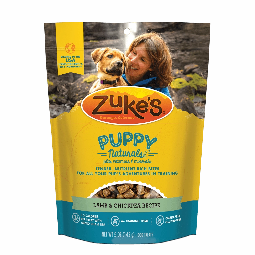 Zuke's Puppy Naturals Grain Free Lamb and Chickpea Dog Treats